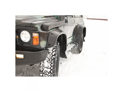 Расширители колесных арок для Nissan Patrol Y60 1987—1997 от РУССКАЯ АРТЕЛЬ Расширители колесных арок для Nissan Patrol Y60 1987—1997