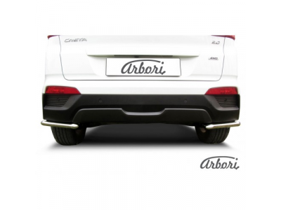 Защита заднего бампера "уголки" Arbori d42 HYUNDAI Creta 4WD 2016- от ARBORI Защита заднего бампера "уголки" Arbori d42 HYUNDAI Creta 4WD 2016-