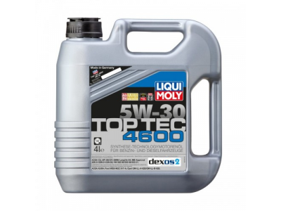 Моторное масло LIQUI MOLY TOP TEC 4600 5W30, 4л от LIQUI MOLY Моторное масло LIQUI MOLY TOP TEC 4600 5W30, 4л