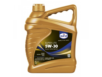 Масло моторное синтетическое "Eurol Super Lite 5W-30" 4 л. от EUROL Масло моторное синтетическое "Eurol Super Lite 5W-30" 4 л.
