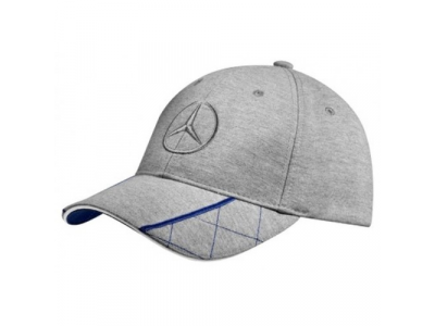 Мужская бейсболка Mercedes-Benz Men's Baseball Cap, Grey / Blue, артикул B66952923 от Mercedes Мужская бейсболка Mercedes-Benz Men's Baseball Cap, Grey / Blue, артикул B66952923