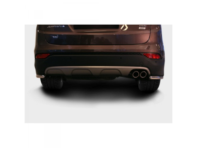 Защита задняя уголки d42,Hyundai Santa Fe 2013-, HYSF.76.1626 от SOUZ96 Защита задняя уголки d42,Hyundai Santa Fe 2013-, HYSF.76.1626